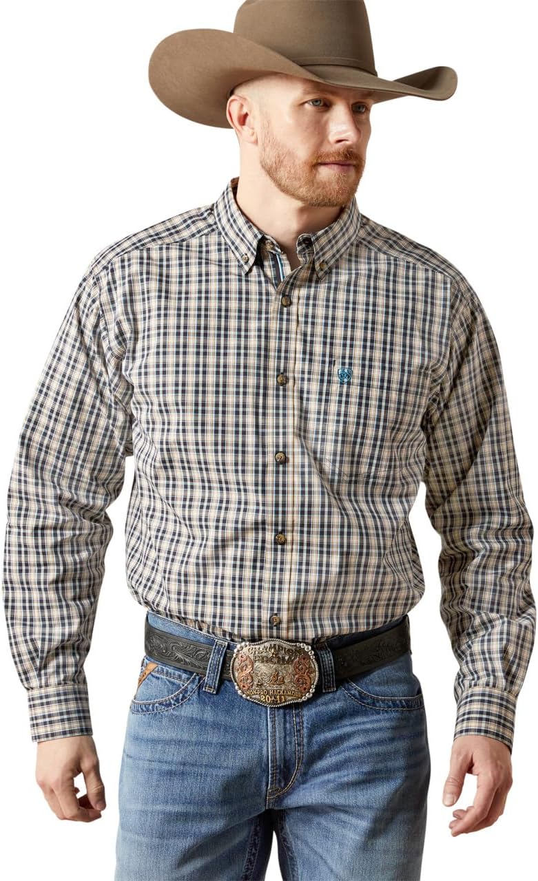 ARIAT Men Pro Series Tex Classic Fit Shirt Black