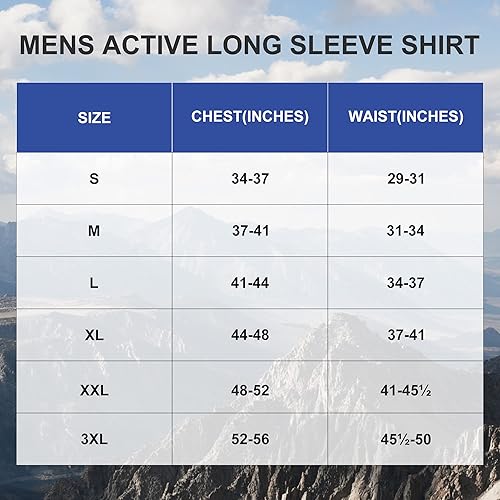 Miniatura 6 de CE' CERDR Long Sleeve Tee Shirts for Men - Quick Dry Moisture Wicking Sun Protection Long Sleeve T-Shirt for Workout Running