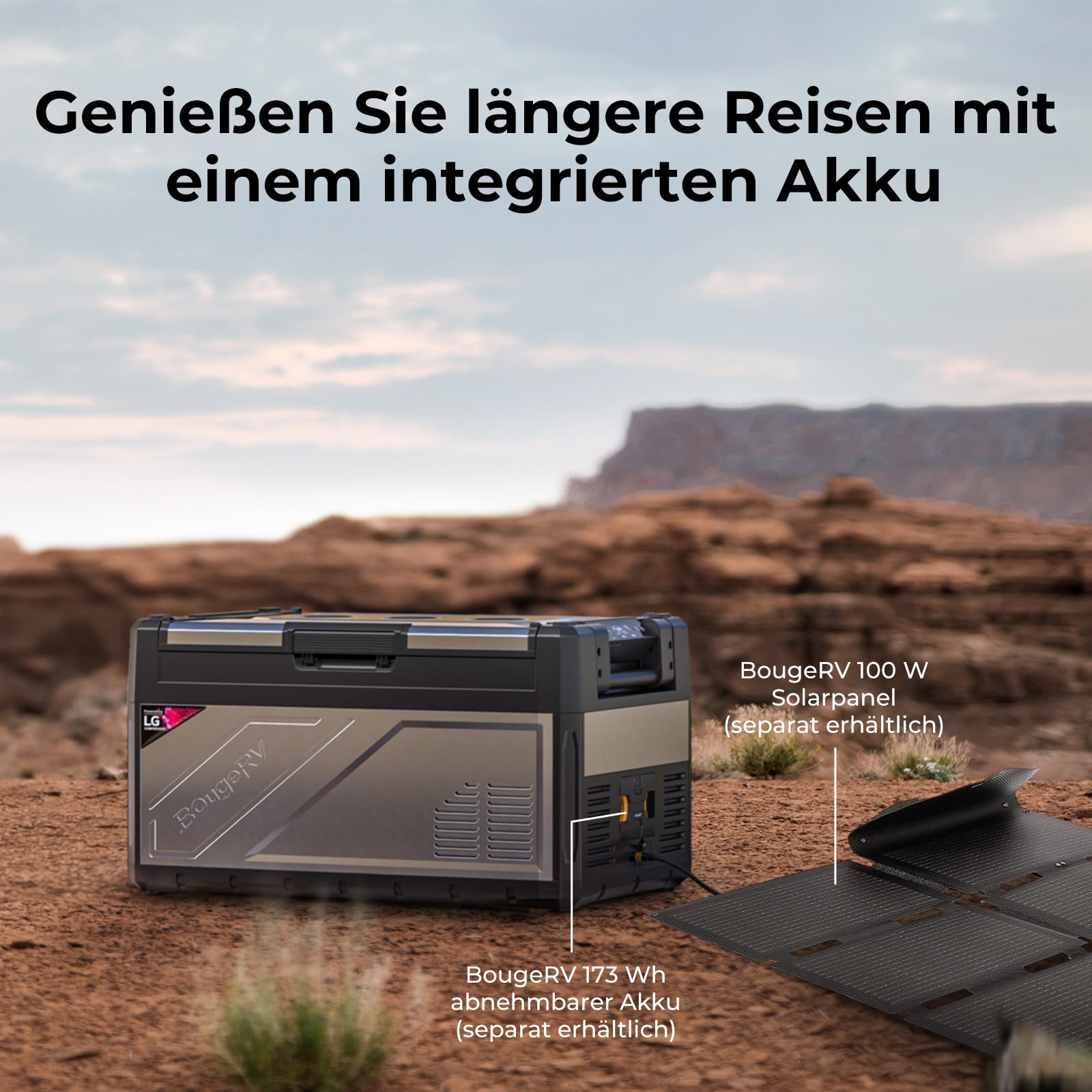 Batteria Solare BougeRV Rocky2 173Wh Cooler Box - Dettaglio