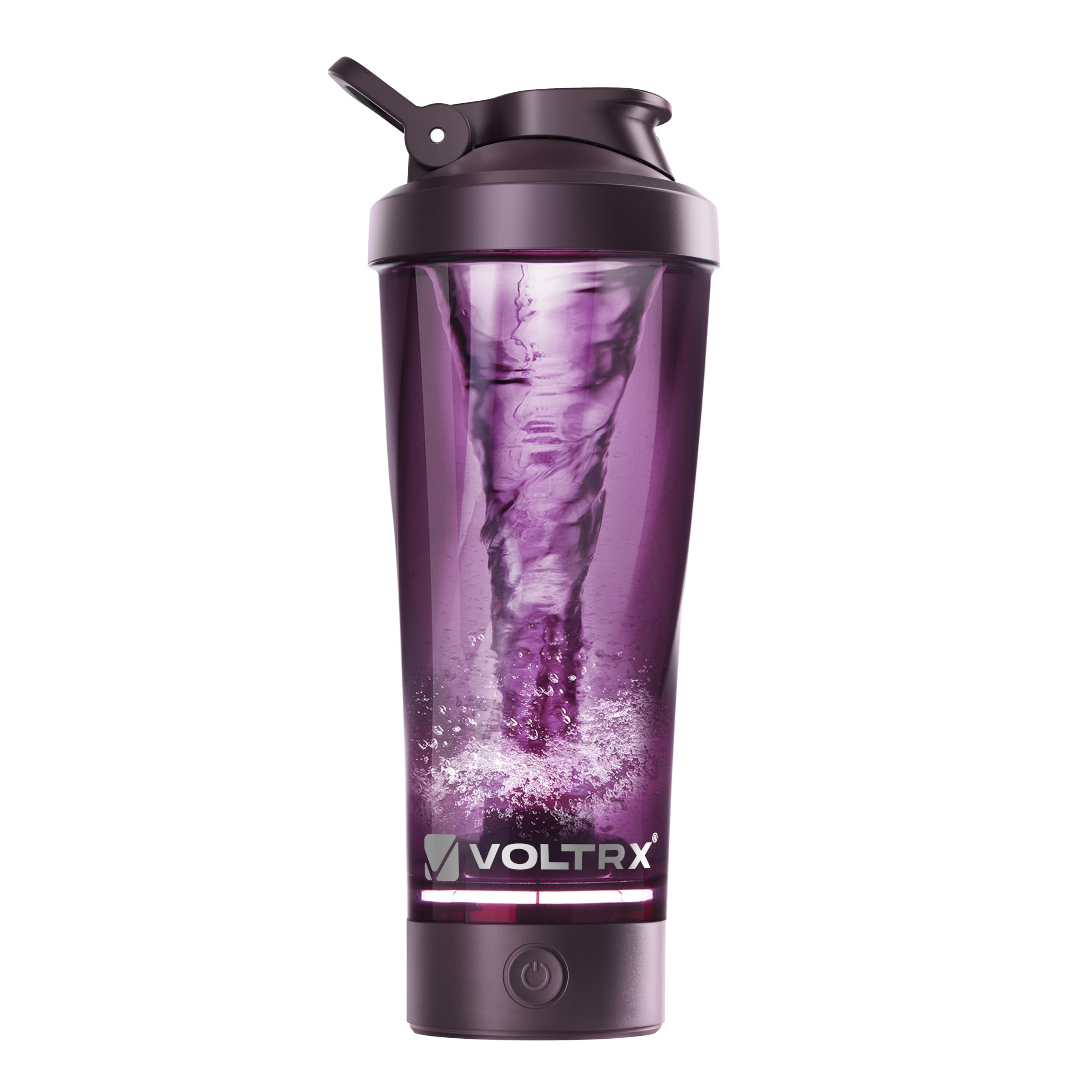 VOLTRX Premium Electric Protein Shaker Bottle, Made with Tritan - BPA Free - 24 oz Vortex Portable Mixer Cup/USB C Rechargeable Shaker Cups for Protein Shakes
