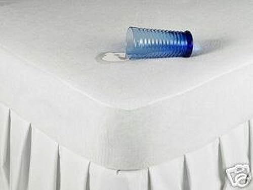 LinenHouse Tamaño matrimonial protector de colchón hecho de toalla de felpa y vinilo