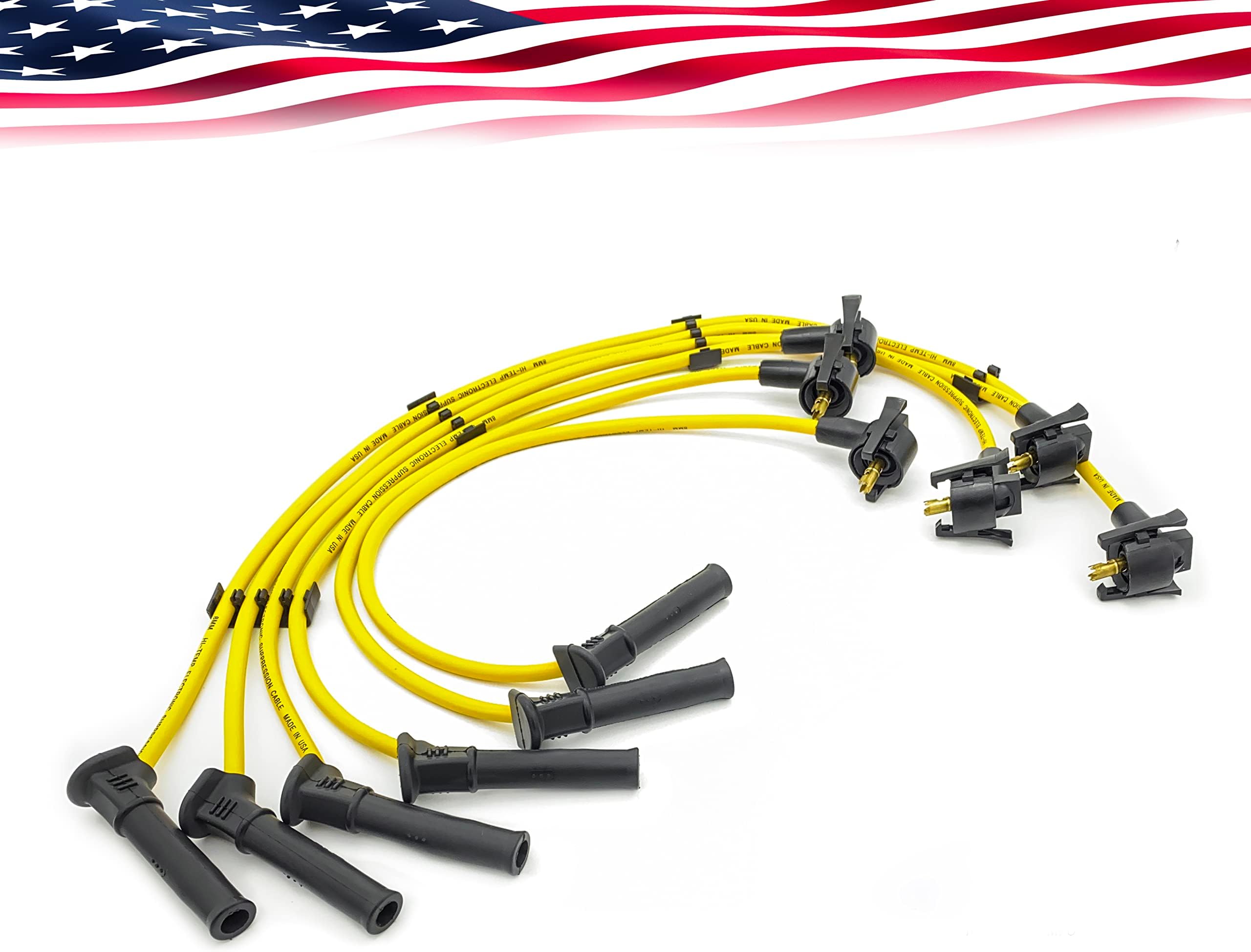 Spark Plug Wire Set for Ford Ranger Mustang Explorer Sport Track V6 4.0