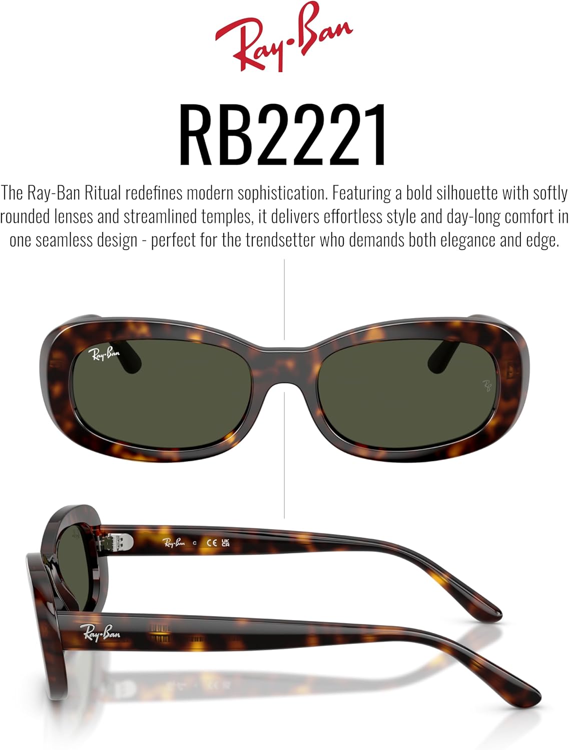 Ray-Ban Women's Rb2221 Ritual
