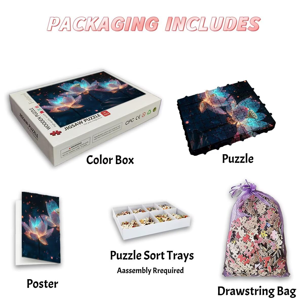 Puzzle 2000 Pezzi Loto, Puzzle Sogno per Adulti, Puzzles in Legno Intrattenimento Creativo, Divertimento, Puzzles Educativi Classici con Confezione di Alta Qualità Idea Regalo Donna, Decor Casa -2692