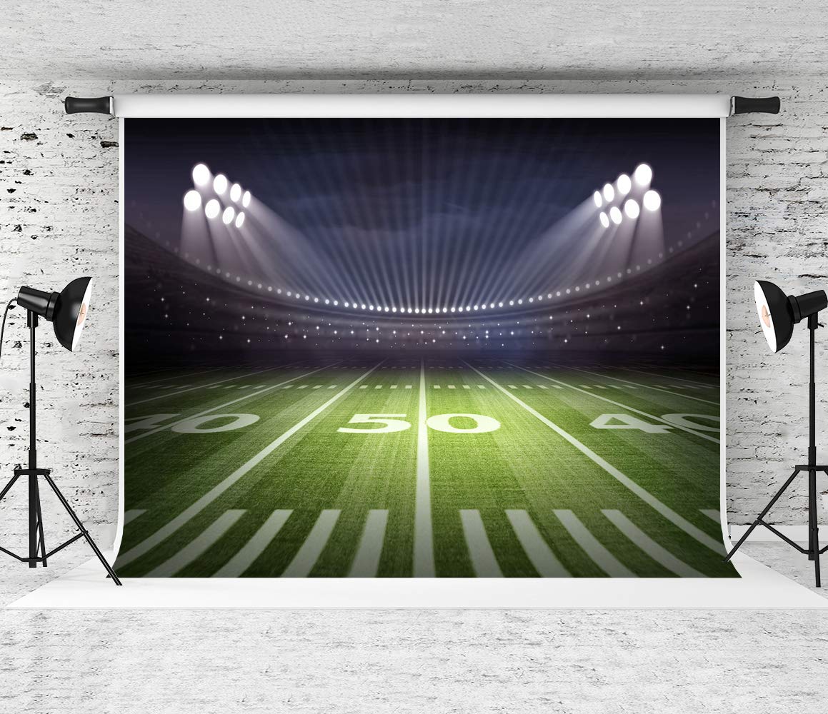 Kate 10x6.5ft American Football Photography Backdrop Sports Stadium Background Photo Studio Props