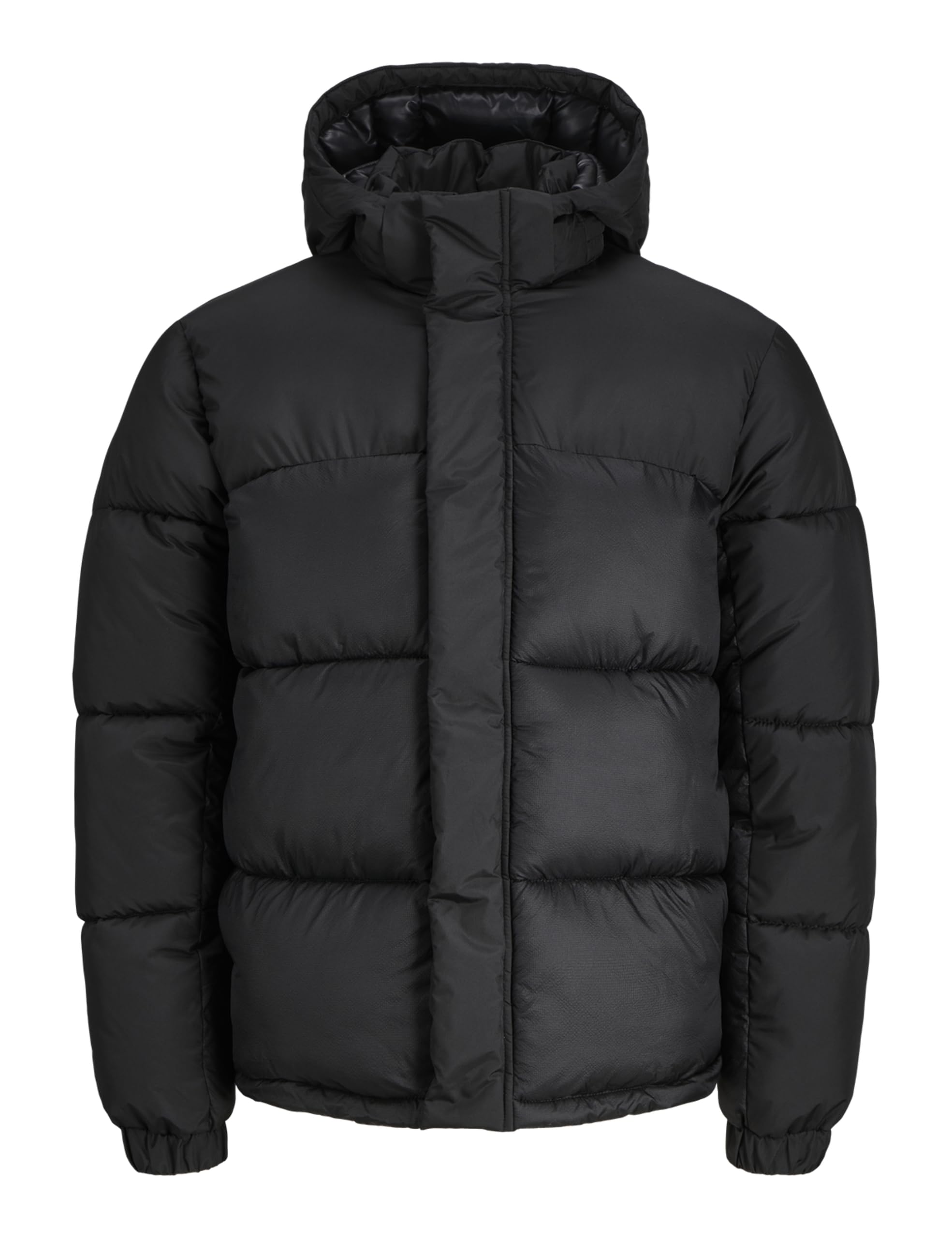 JACK & JONES JCOUNION PUFFER JACKET SN – Herren Steppjacke, XXL, Schwarz