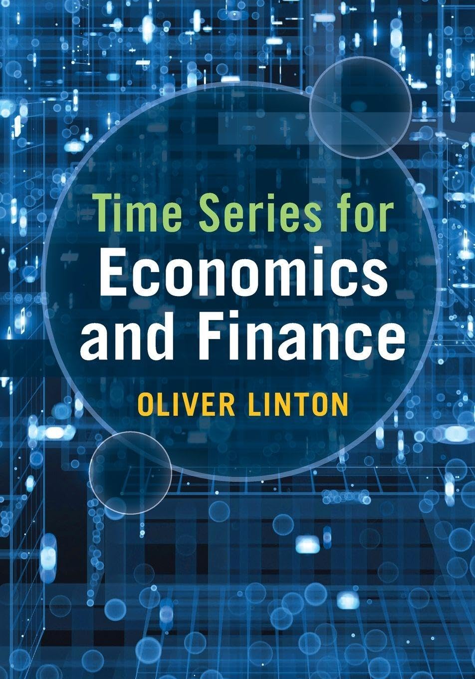Time Series for Economics and Finance by Oliver Linton PAPERBACK 9781009396264