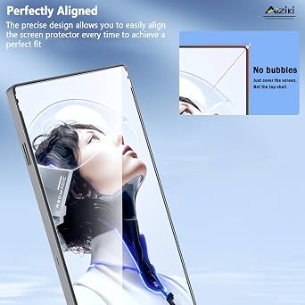 Aiziki Glass Screen Protector For Nubia Red Magic 11 Pro Tempered Glass Film, Impact-Protection, Anti-Shatter, Anti-Scratch, HD Clear, Bubble Free, [2 Pack] Screen Protectors Nubia Red Magic 11 Pro