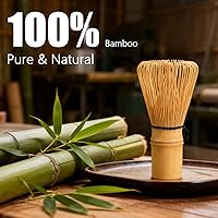 Vista 2 de Matcha Whisk tradicional Chasen Bamboo Matcha Wisk para ceremonia de té japonesa