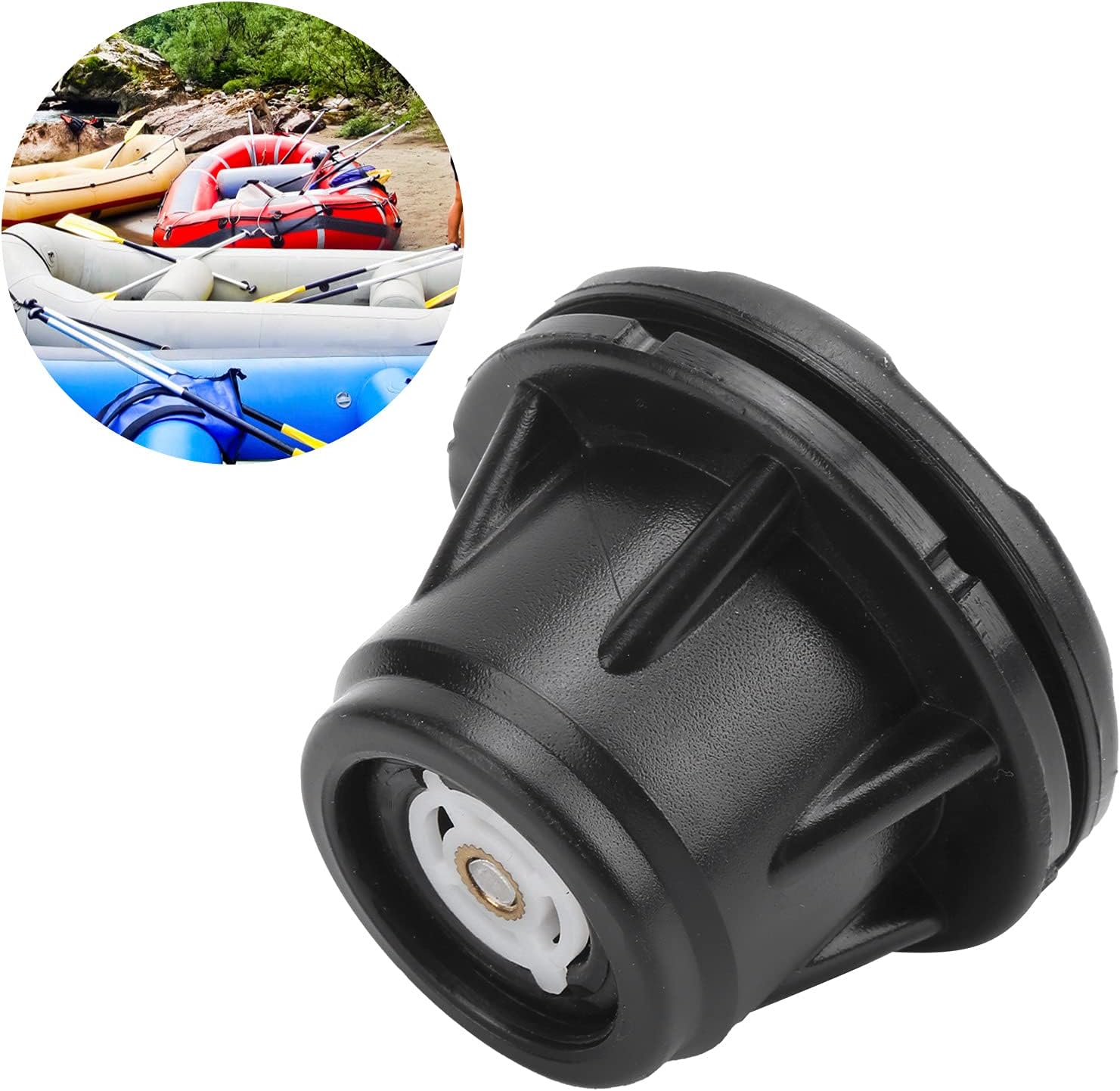 SUCIE Inflatable Valve, Lightweight Kayak Relief Valves Kayak Air Valve