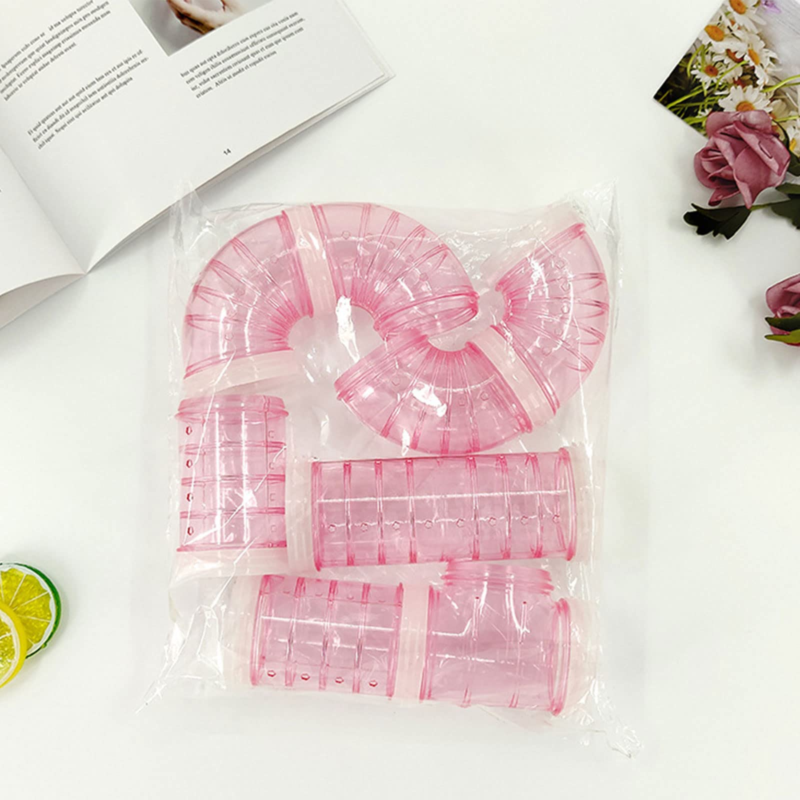 Kit de tubes pour hamsters - Tunnel de connexion - Jouet pour gerbilles et cochons d'Inde