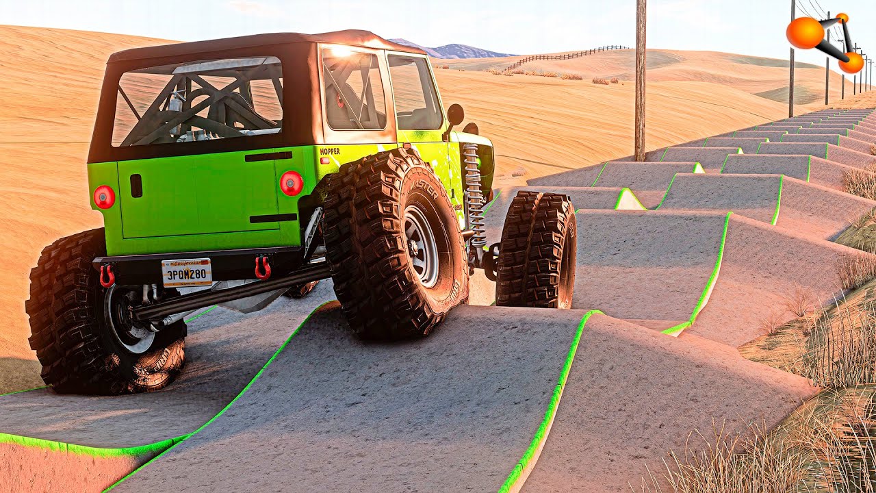 Beamng Drive Death Stair Car Crash Game Car Simulator Car Games