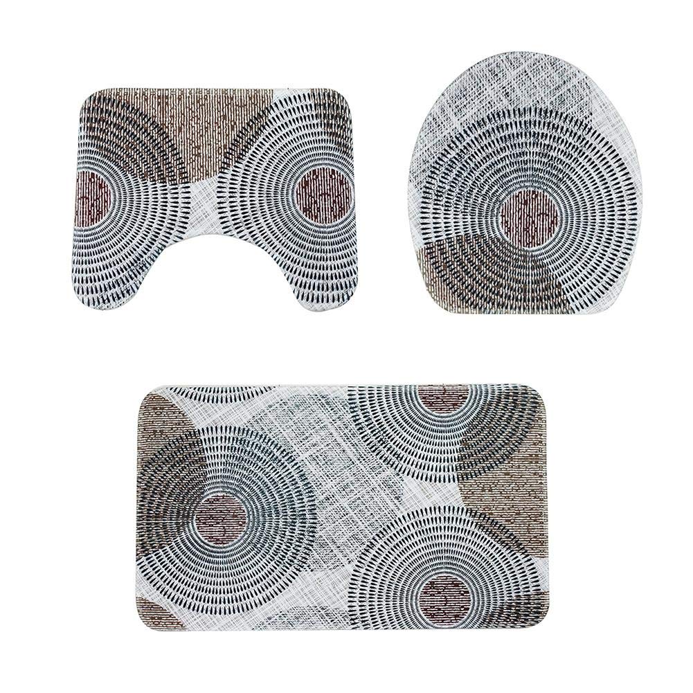 Buy 3pcs/Set Non Slip Water Absorb Floor Rugs Carpet Bath Mats Decor ...