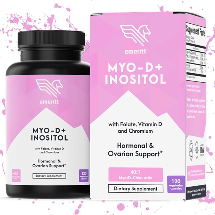 Buy Myo & DChiro Inositol Supplement, 2000mg at 401 Ratio, Enhanced