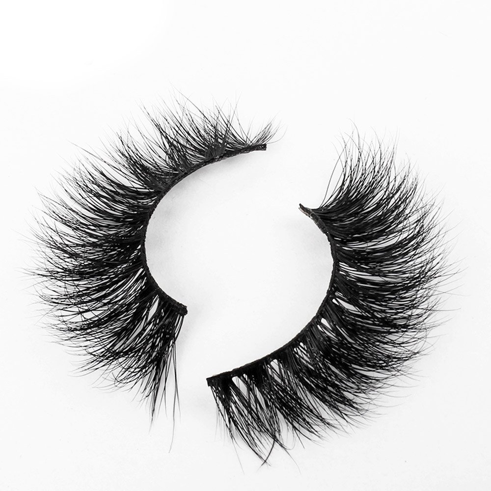 Newkelly 1 3D Long Natural Lashes Eye Fake Thick Eyelashes Pair Crisscross False
