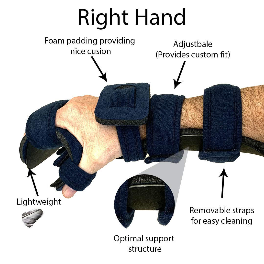 80% оƒƒ Dіѕсоunt Stroke Hand Brace | Resting Hand Splint RIGHT HAND Medium | Corrective Support