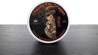Ariana & Evans Shaving Soap, Chasing the Dragon, Tallow-based Skin Nourishing, 4 oz