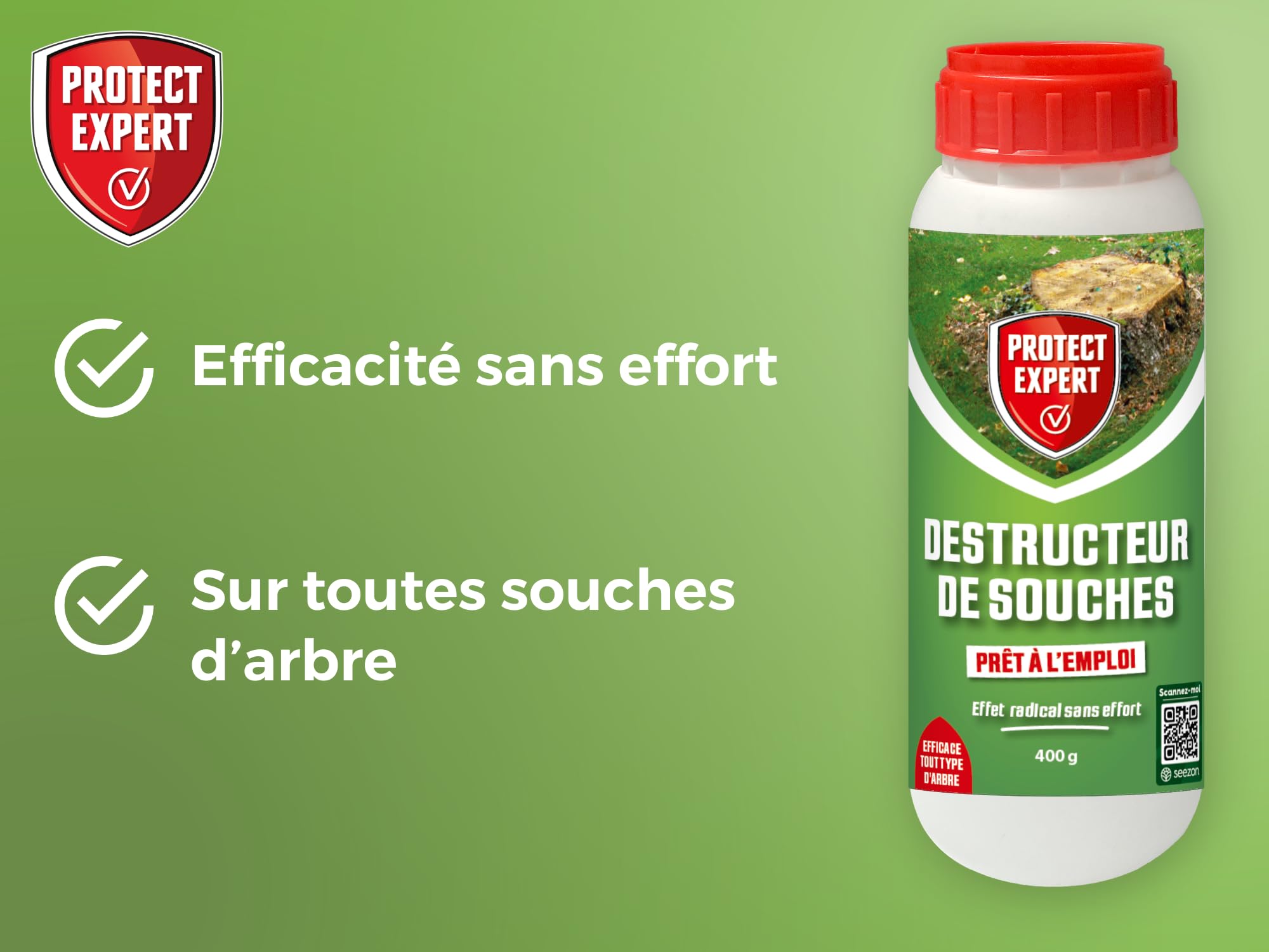 PRODSO400 - Desestructurador de cepa, 400 g, polvo de esparcimiento – Acción rápida – Fabricado en Francia