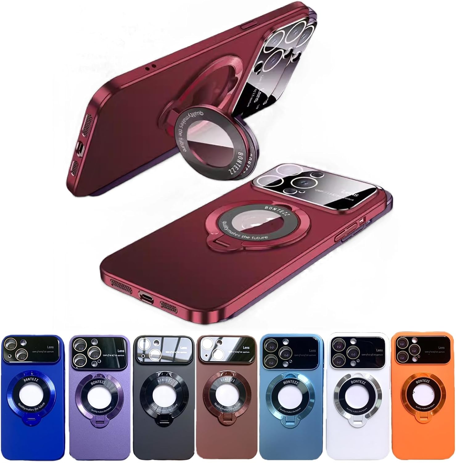 Zlimpty Foldable Stand Case Cover for iPhone