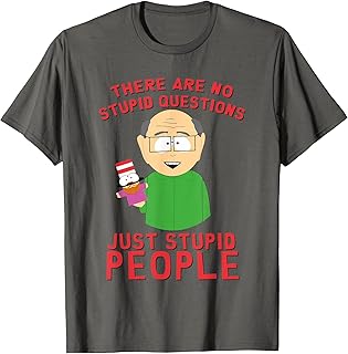Mr. Garrison No Stupid Questions T-Shirt