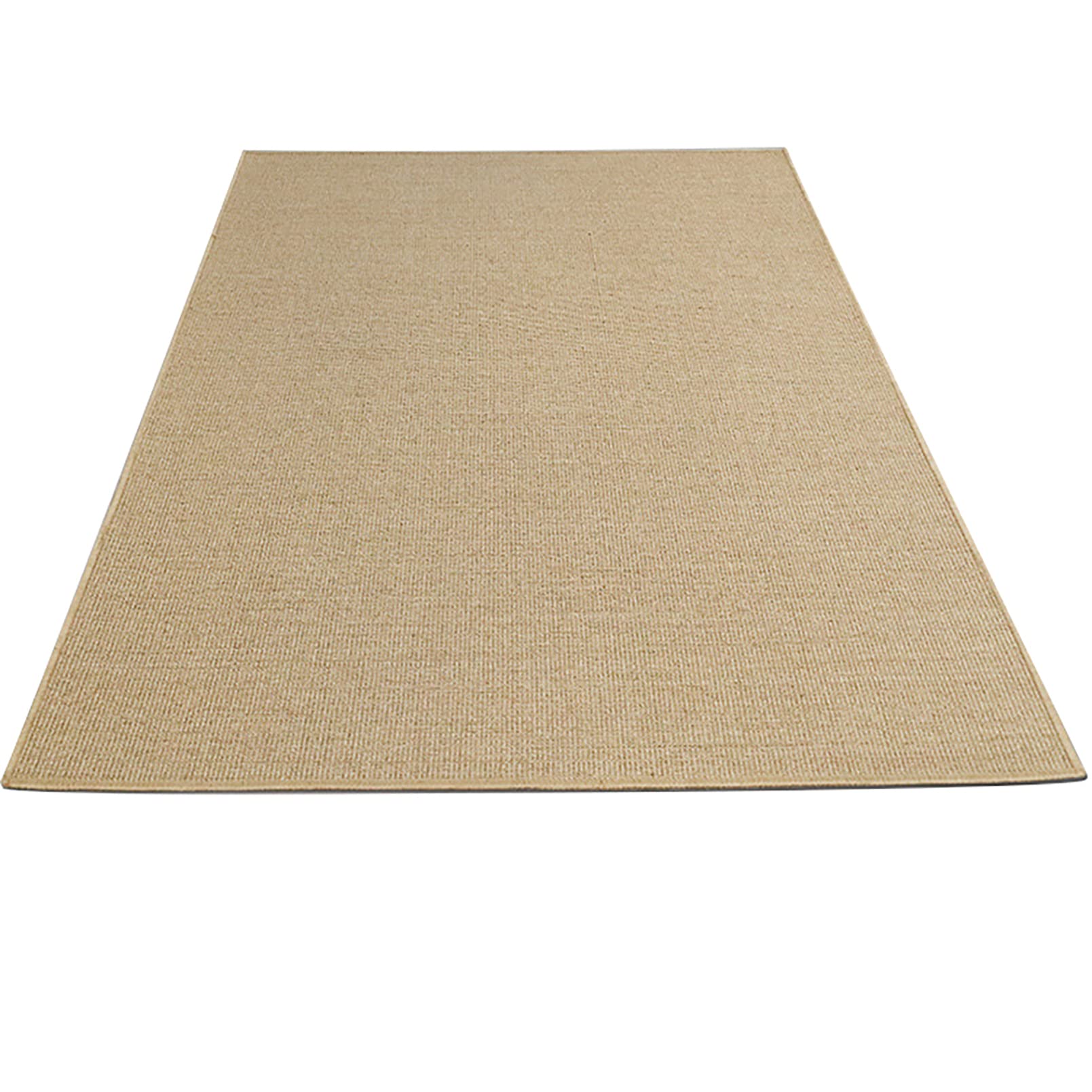 Tapis en sisal naturel tressé antidérapant de couloir 80x200cm