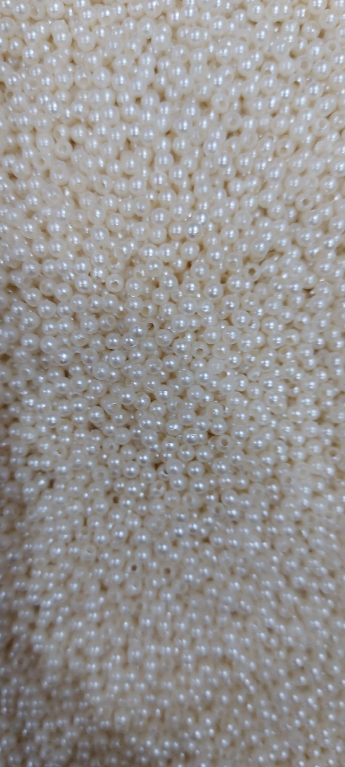 Pearl Beads for Craft & Jewelry - White -5