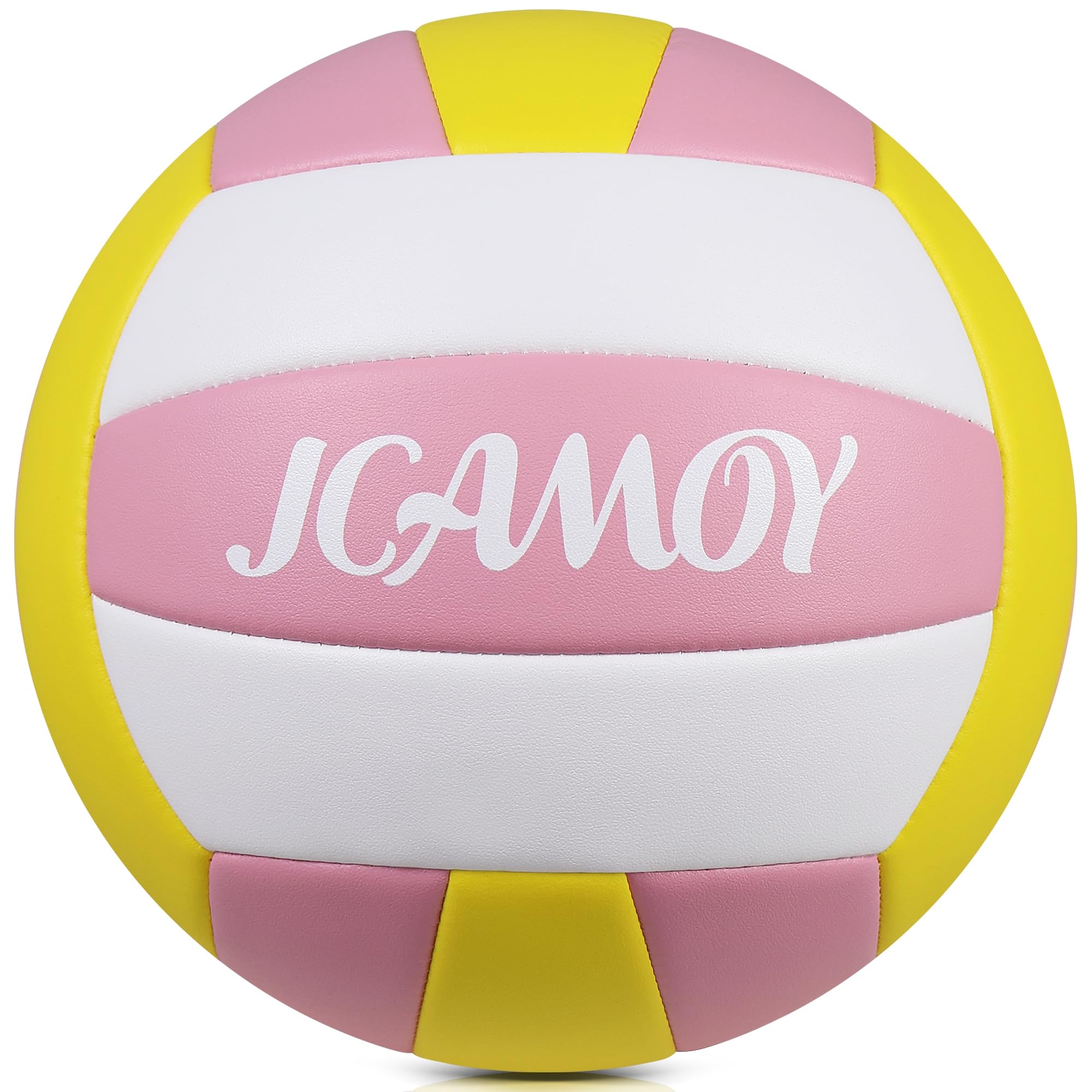 Balón de voleibol oficial de tamaño 5, la piel sintética es impermeable, suave, duradera y resistente al desgaste, adecuada para principiantes, adolescentes, adultos, interiores, exteriores