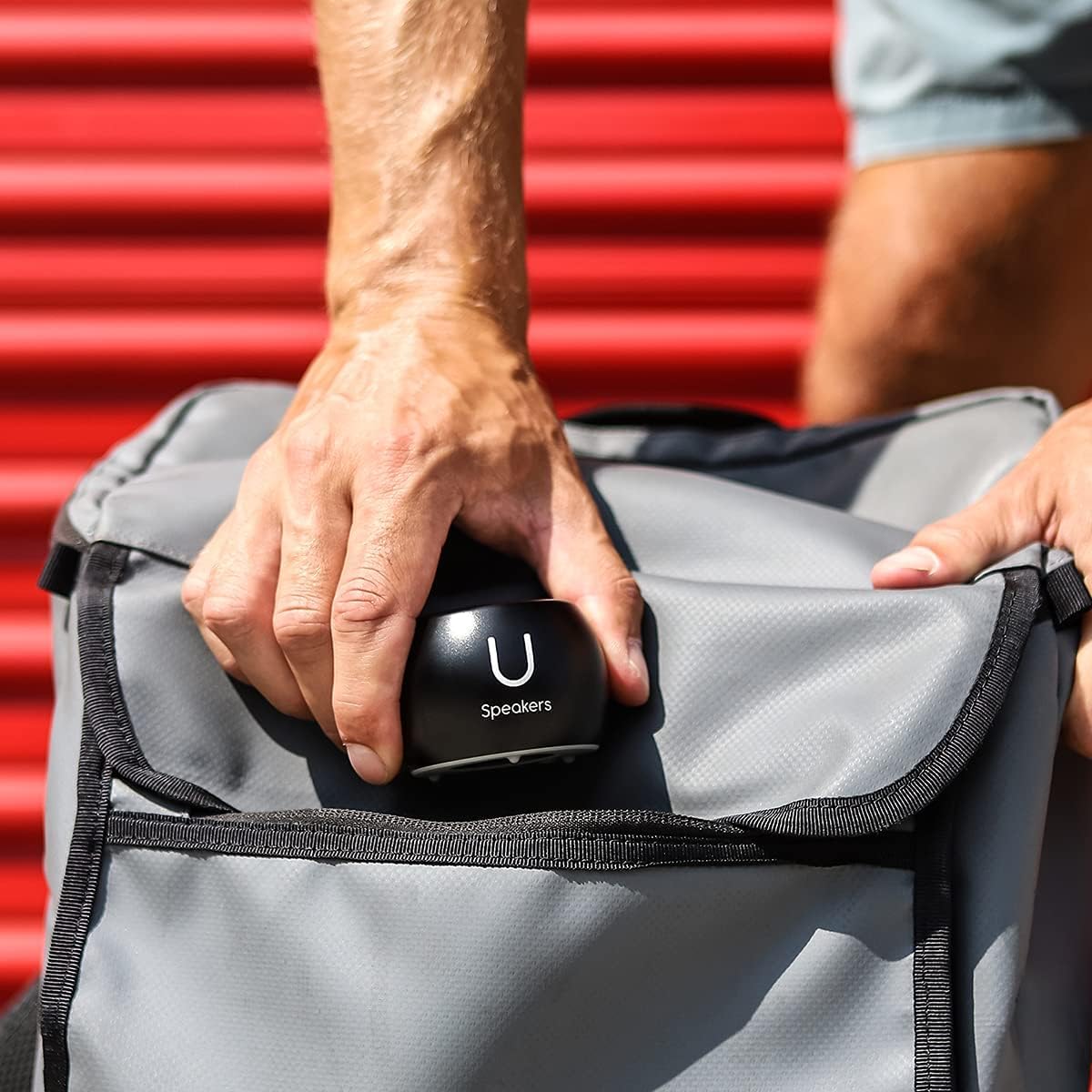 Fashionit U Boost - Portable Speaker Bluetooth Wireless - Subwoofer, Mic & Remote Shutter, Bluetooth Speakers, Rich Sound, Stocking Stuffers, White Elephant Gifts for Adults - Black - Image 10