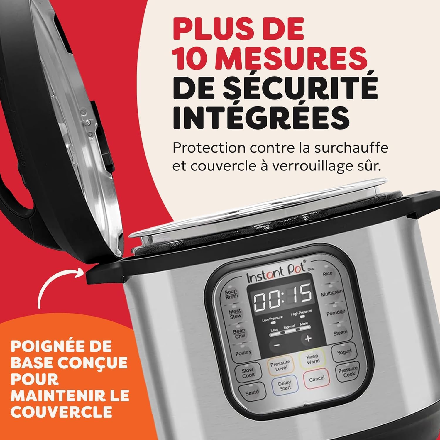 Instant Pot Duo 60, 7 in 1 Multifunction Pressure Cooker