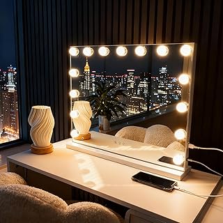 Espejo de tocador LED profesional Hollywood –...