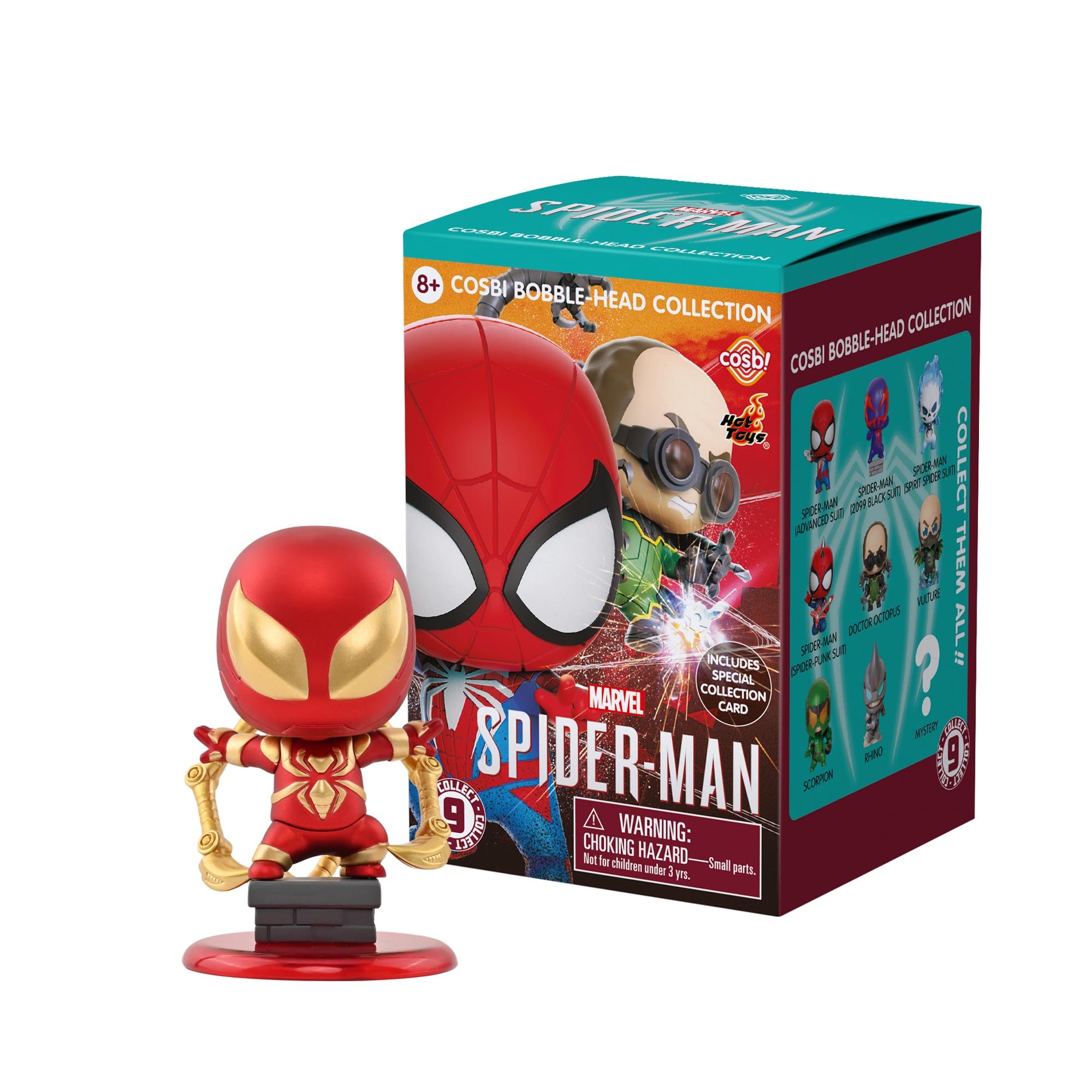 YuMe Spiderman Cosbi Figurines(INDIVIDUAL)