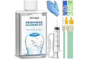 Printhead Cleaning Kit for Epson, HP, Canon Printers - 150ml