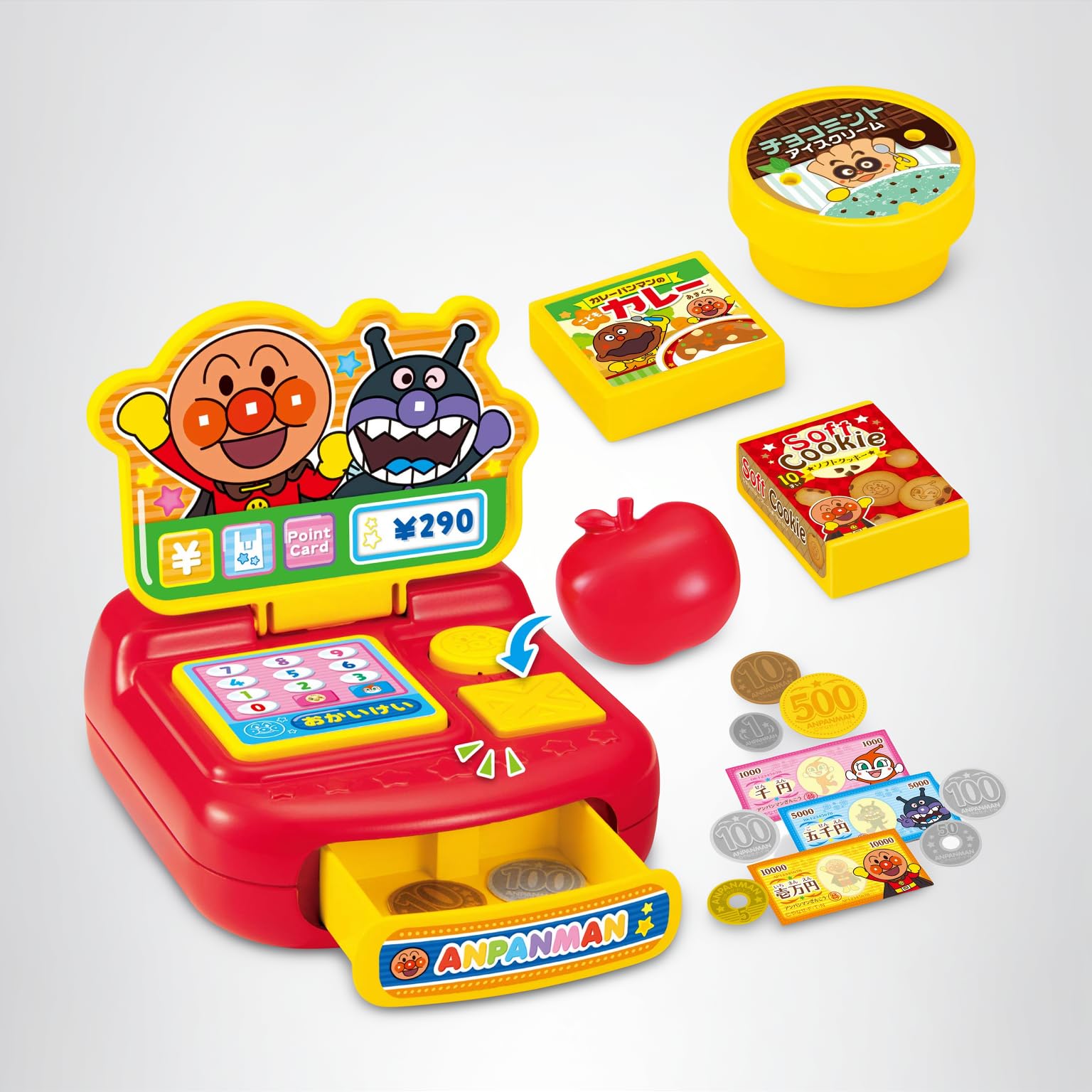 セガフェイブ(SEGA FAVE) アンパンマン タッチでPi! ミニレジスター