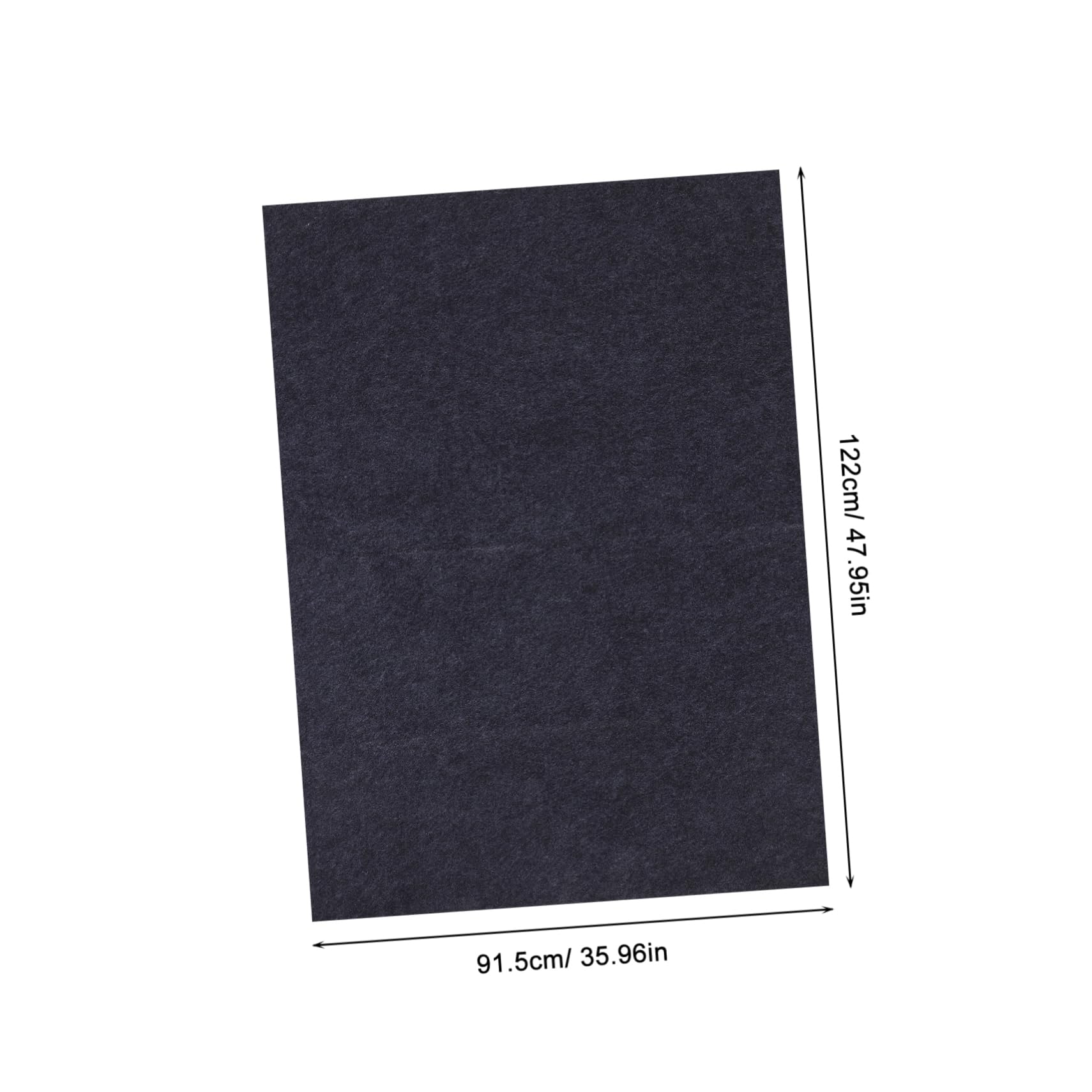 Ölauffangmatte aus Filz für Garagenboden 91,5x122cm Wasserfest Ölresistent rutschfest für Werkstatt und Autopflege