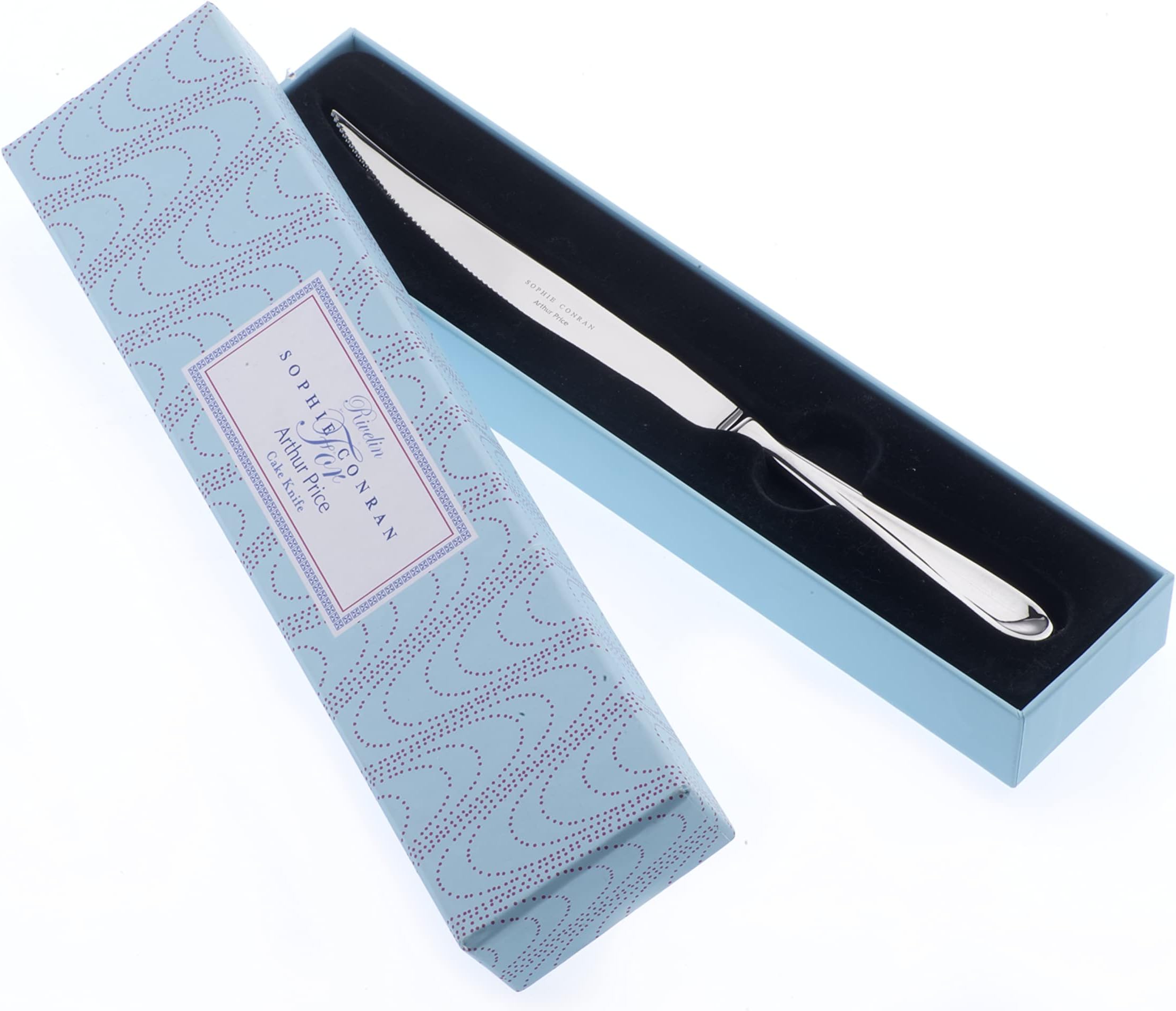 Sophie Conran Rivelin by Arthur Price Cake Knife, Di-d-e-1798, 11 cm, Silver