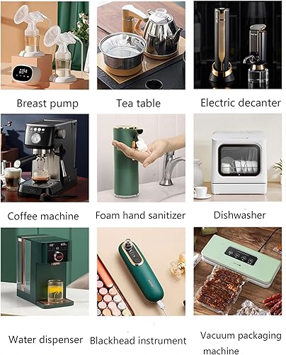 Miniatura 9 de Micro bomba de aire, mini impulsor eléctrico de vacío CC de 12 V, refuerzo de bombeo de aire micro eléctrico para circulación de oxígeno,