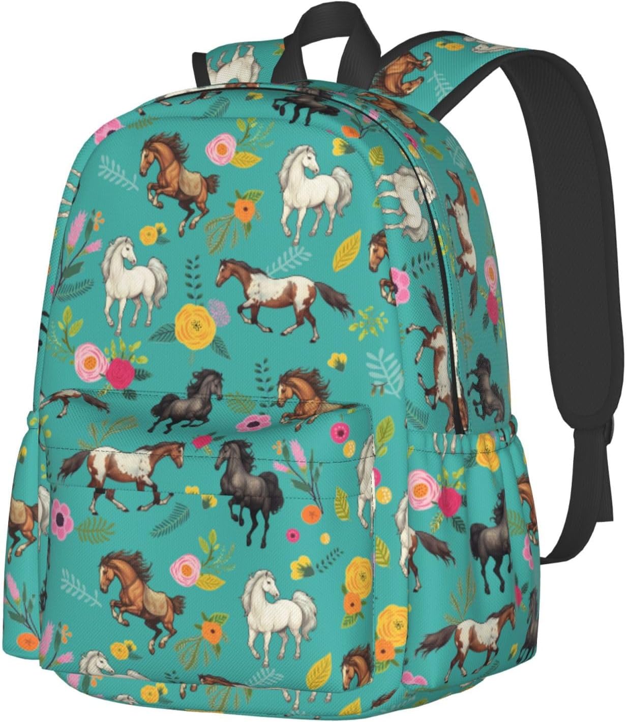 Horse Backpack Laptop Backpacks Multipurpose Daypack For Men Women Travel Hiking - Image 9