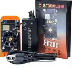 New Bitcoins Miner 1.2TH/s BTC Miner 601 Bitaxe Gamma BM1370 Asic Chip 2.4G WiFi 18W/TH Crypto Miner Solo Lottery with Low Power Asic Bitcoins Mining Machine with PSU Silent Home Use by OEMGMINER
