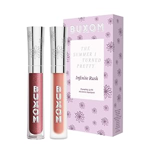 Buxom The Summer I Turned Pretty - Lip Gloss Kit Limited Edition Plumping and Moisturizing Formula for Fuller-Looking
