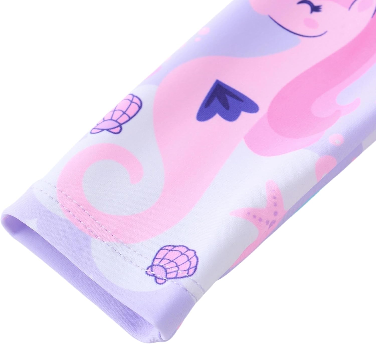 UMELOK Baby Girl Swimsuit One Piece Rashguard Swimwear with Zipper UPF 50+ Sun Protection Infant Bathing Suit - Image 7