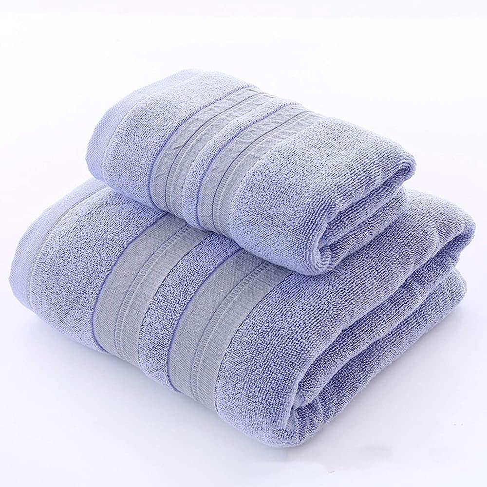 Serviette de bain douche coton TILEZE grand drap de maison absorbant visage - 6