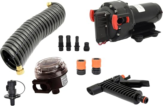 Johnson Pumps 64535 12V Aqua Jet 3.5 Wash Down Kit 3001.3937