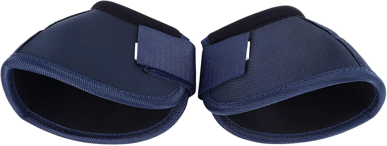 CCYLEZ Horse Bell Boots, Horse Hoof Boots Breathable Safety Oxford Cloth Thicken Wear for Horse Gear Supplies (S)