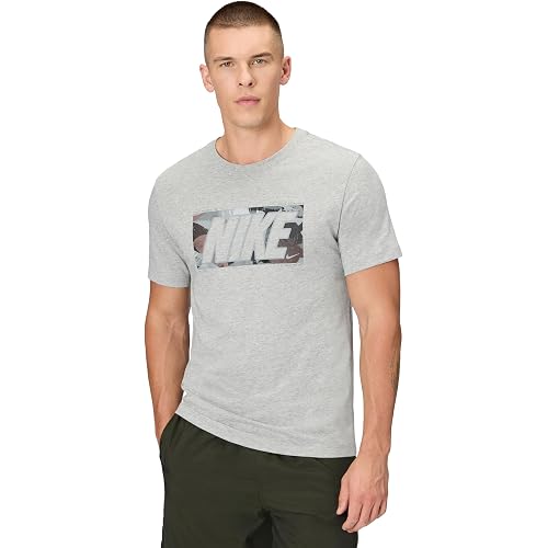 Nike Mens Sportswear Club T-Shirt Block Camo