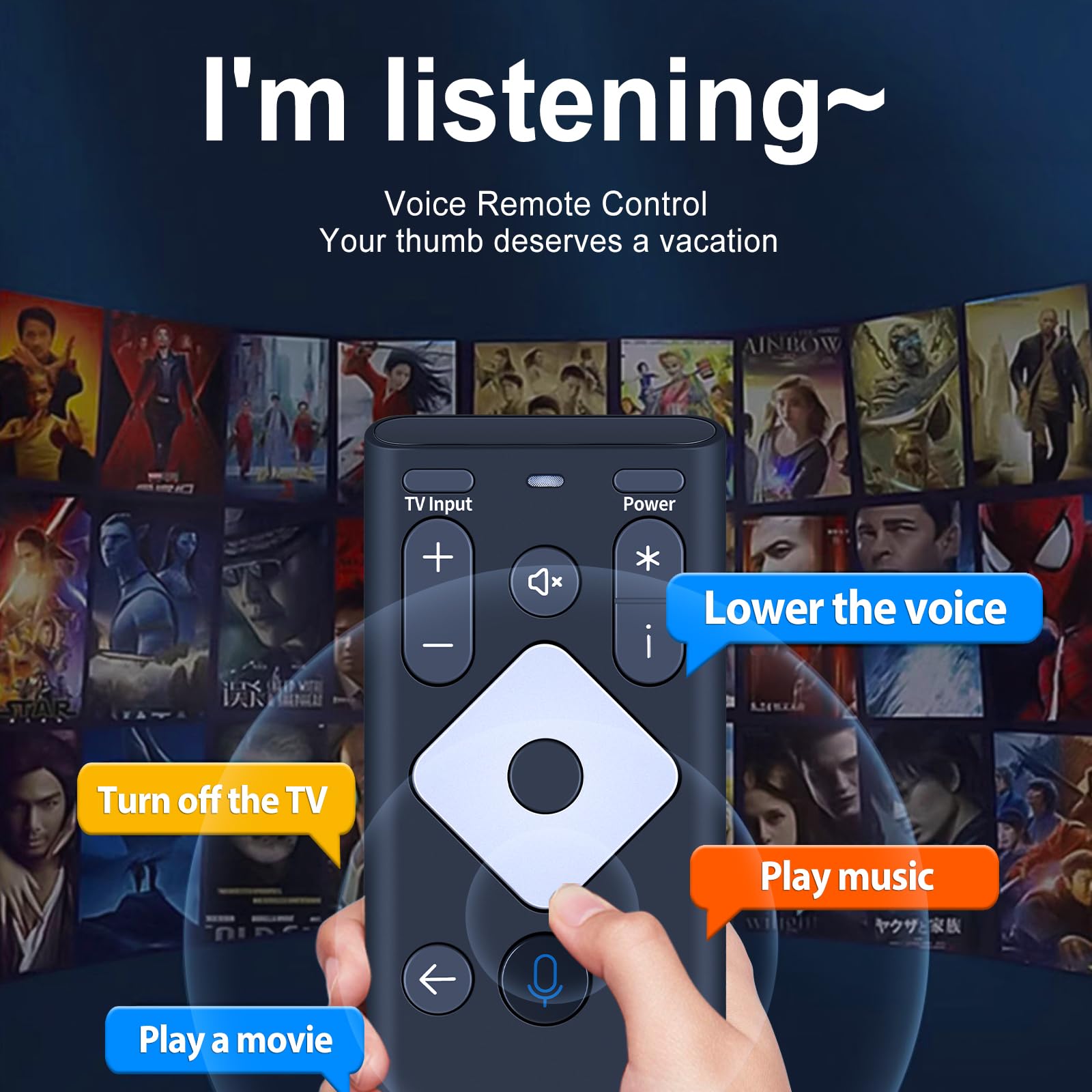 PZL Télécommande de rechange Voice XR16 pour Xfinity Comcast