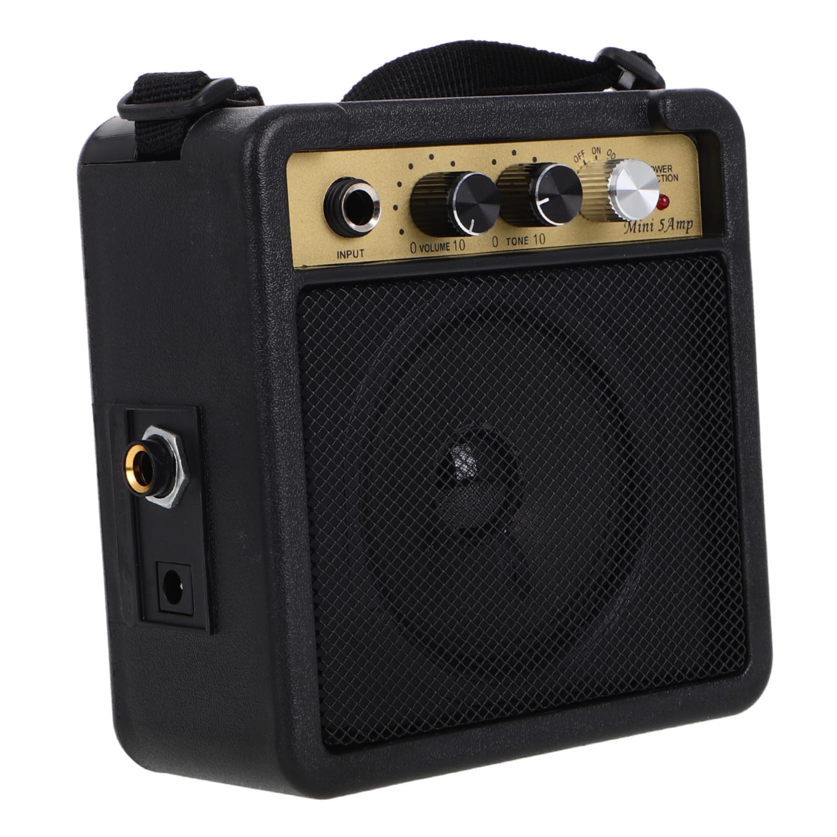 KONTONTY Guitar Amplifier Amp for Electric Guitar Portable Mini Amp Audio Cable for Practice and Performance