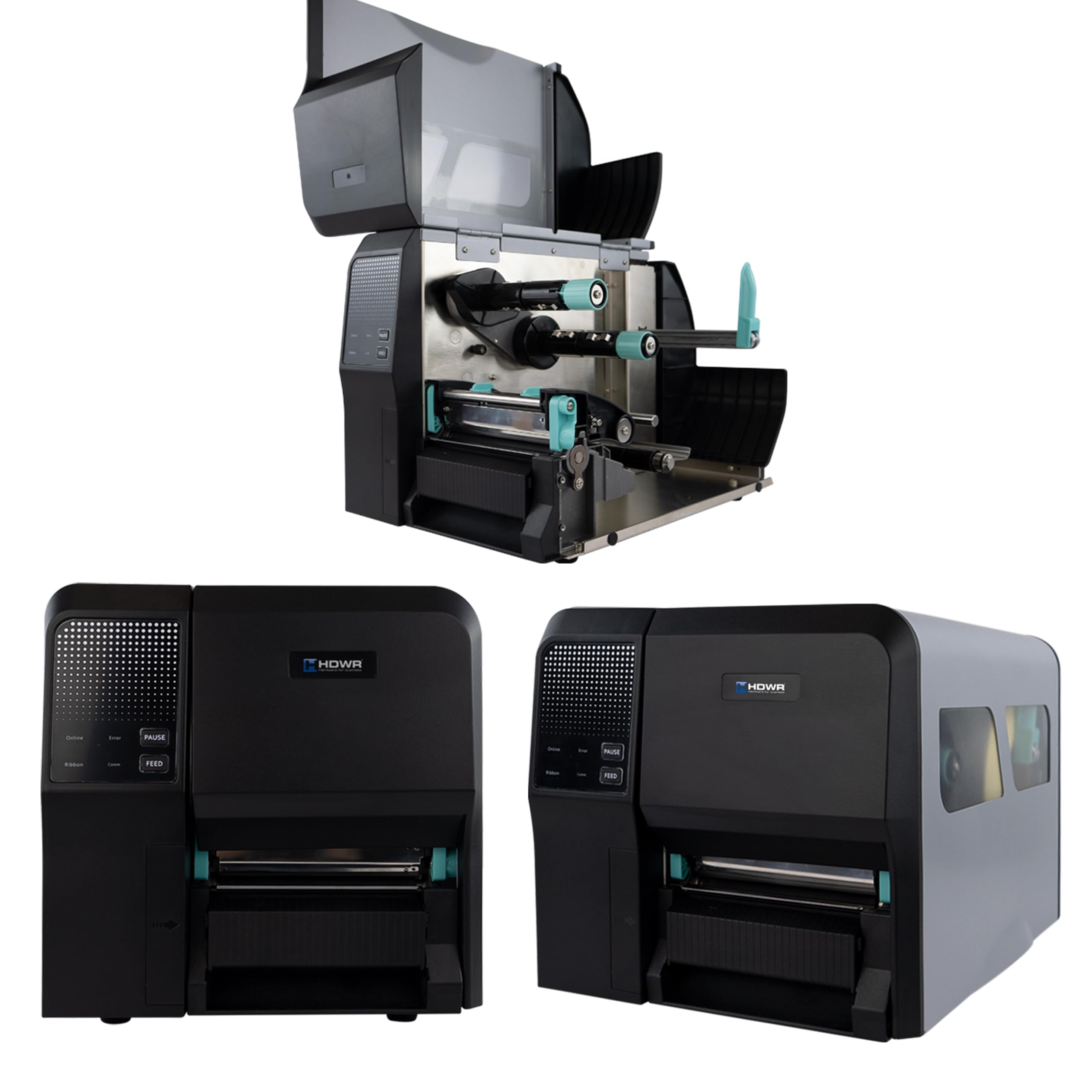 HDWR OPrint-IA200WN Impresora de Etiquetas Industrial Grande | Gran formato industrial, transferencia térmica, uso intensivo, logística