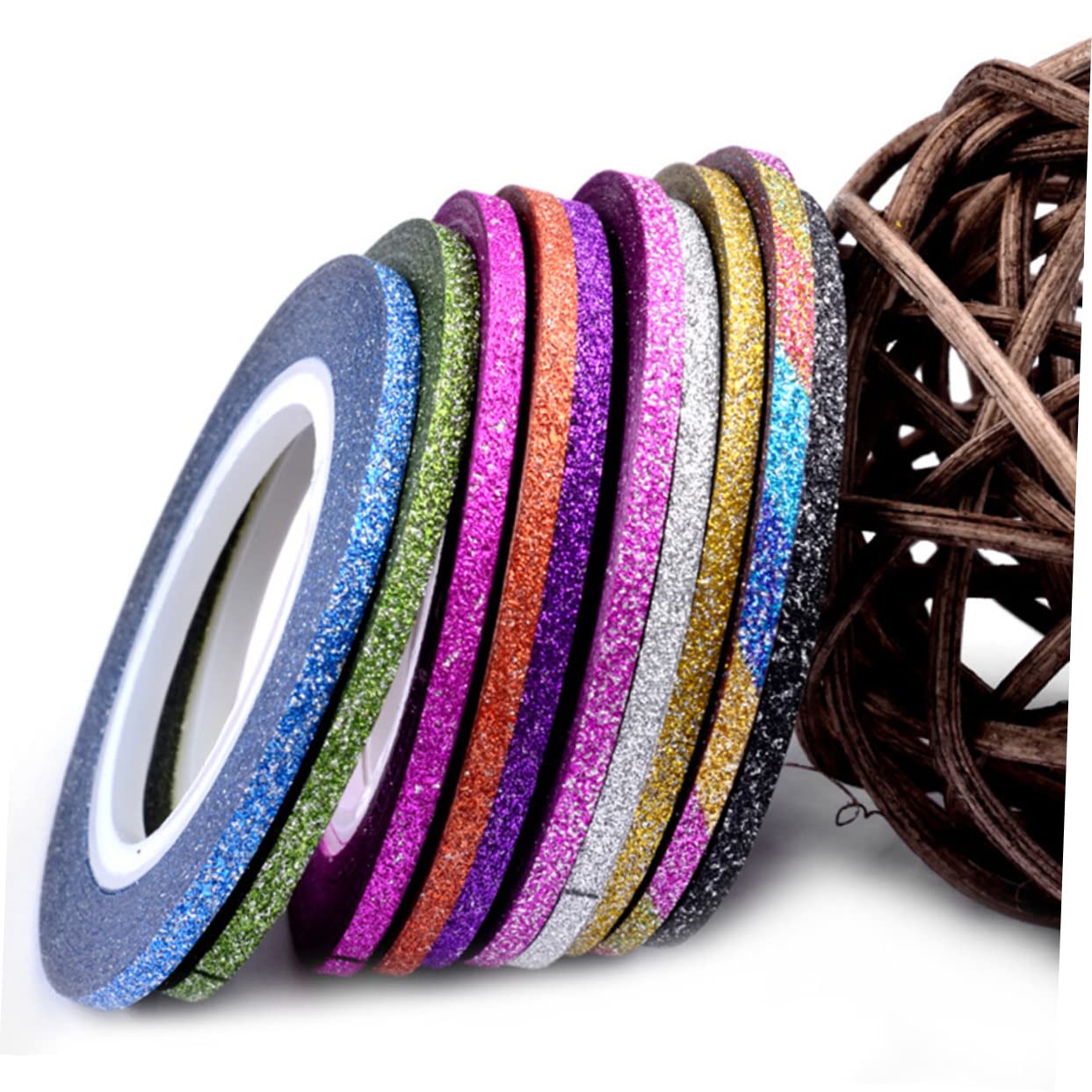 Healeved 120piezas Cinta De Nail Art Tiras Decorativas Para Uñas Stickers De Diseño De Manicura Suministros Para Decoración De Uñas