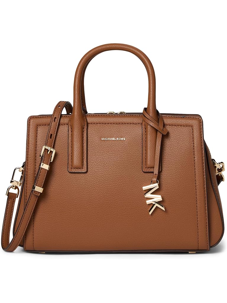 Brown Michael Kors Laila Small Satchel