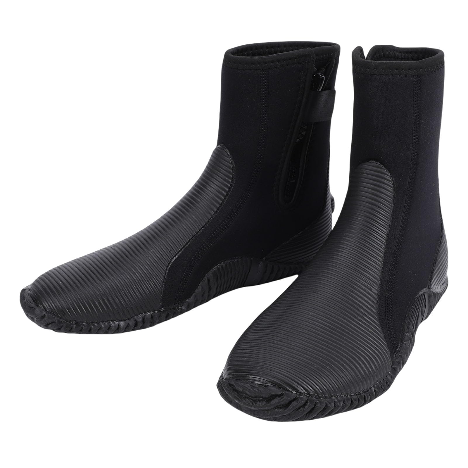 Generic Neoprenowe Buty do Nurkowania 5 Mm Odporne na Zarysowania Buty Nurkowe do Sportów Wodnych Antypoślizgowe Windsurfingu 2 Pary